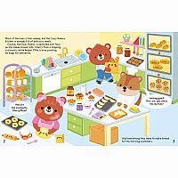 The Cozy Bakery Sticker Book