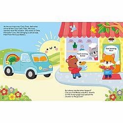 The Cozy Cafe Sticker Book