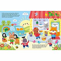 The Cozy Cafe Sticker Book