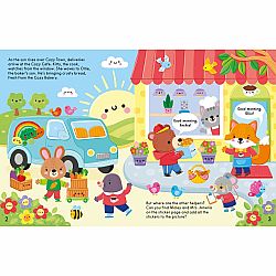 The Cozy Cafe Sticker Book