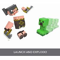 Minecraft Legends - Creeper vs Piglin Bruiser