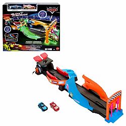 CARS Glow Racers Launch & Criss-Cross Playset
