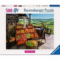 Fruit and Vegetable Market, Croatia - 500 Piece Puzzle