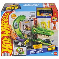 Hot Wheels Croc Pizza Attack Playset