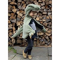 T-Rex Cuddle Cape Green Size 2T