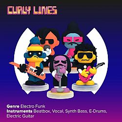 Loops Curly Lines Band