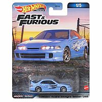 Hot Wheels Fast & Furious Custom Acura Integra Sedan GSR