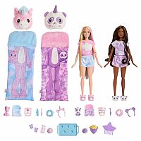 Barbie Cutie Reveal Cozy Cute Tees Slumber Party Set