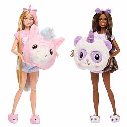 Barbie Cutie Reveal Cozy Cute Tees Slumber Party Set