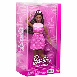 Barbie Deluxe Pink Denim Bows Outfit