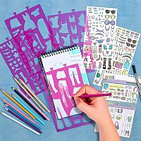 I Love Fashion Design Sketch Set