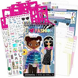 I Love Fashion Design Sketch Set