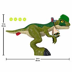 Imaginext Jurassic World Thrash Attack Dilophosaurus
