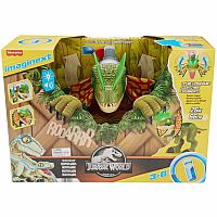 Imaginext Jurassic World Thrash Attack Dilophosaurus