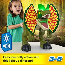 Imaginext Jurassic World Thrash Attack Dilophosaurus