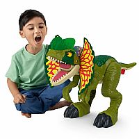 Imaginext Jurassic World Thrash Attack Dilophosaurus