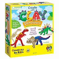 Create with Clay Dinosaurs