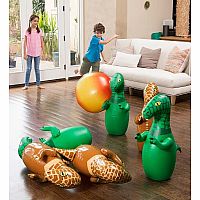 Giant Inflatable Dino Bowling