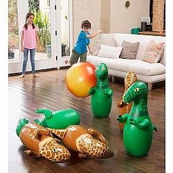 Giant Inflatable Dino Bowling