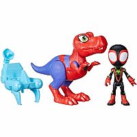 Spidey & Friends: Dino-Webs Spidey-Rex & Miles 