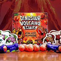 Dinosaur Volcano Battle