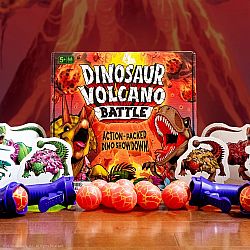 Dinosaur Volcano Battle