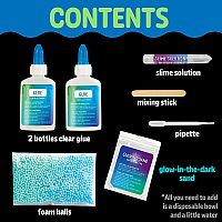 Mini DIY Glowing Squishy Slime