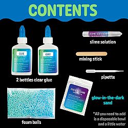 Mini DIY Glowing Squishy Slime