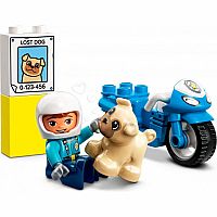 Duplo Police Motorcycle