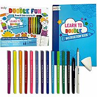 Doodle Fun Draw Color Activity Kit