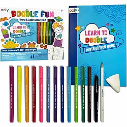 Doodle Fun Draw Color Activity Kit