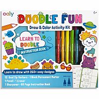 Doodle Fun Draw Color Activity Kit