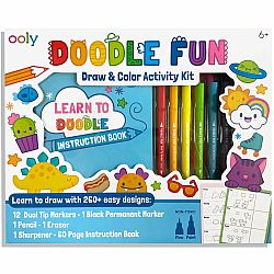 Doodle Fun Draw Color Activity Kit