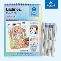 Lifelines FlowArt Dot-By-Letter - Wags & Whiskers