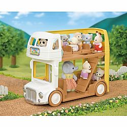 Calico Critters Nursery Double Decker Bus 