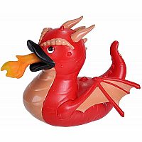 Rubber Duck Dragon Red