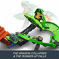 Hot Wheels Monster Trucks: Sharks vs Dinos - Dragon Demolition