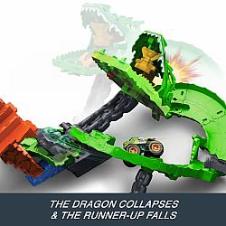 Hot Wheels Monster Trucks: Sharks vs Dinos - Dragon Demolition