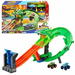 Hot Wheels Monster Trucks: Sharks vs Dinos - Dragon Demolition