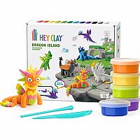 Hey Clay Dragon Island