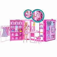 Barbie Dream Closet Doll & Accessories