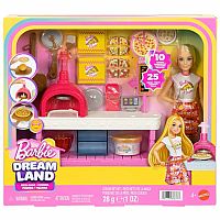 Barbie Pizza Shop Playset with Blonde Doll