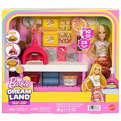 Barbie Pizza Shop Playset with Blonde Doll