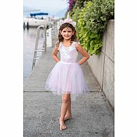 Dreamy Unicorn Dress Pink Size 3/4