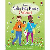 Sticker Dolly Dressing Outdoors