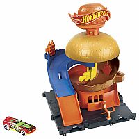 Hot Wheels City Downtown Burger Drive-Thru