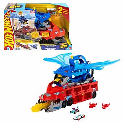 Hot Wheels City Ultimate Dual Dragon Transporter