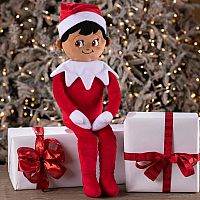 Elf on the Shelf Plushee Pal Huggable 27" - Boy Dark Tone