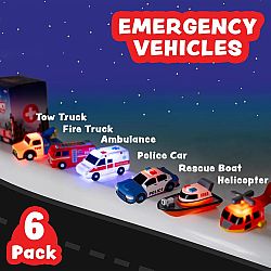 Tub Works Light Up Emergency Cars