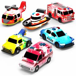 Tub Works Light Up Emergency Cars